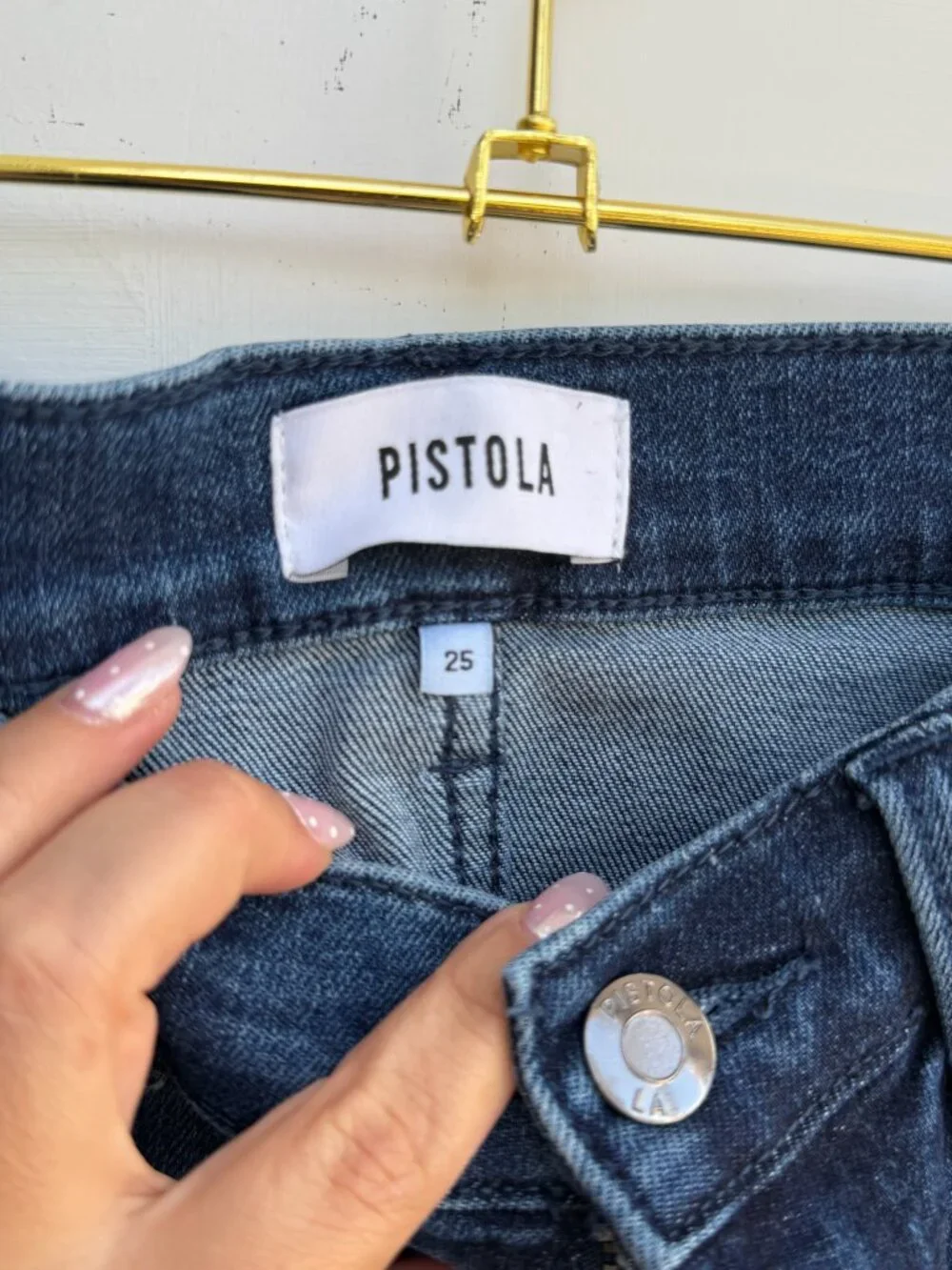 Pistola High Rise Flare Jeans Size 25